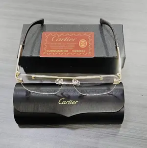 Cartier-Style Luxury Eyeglasses