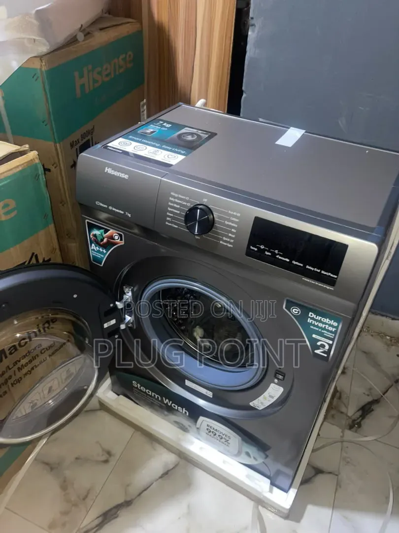 Hisense 7kg Front Load Laundry Machine – High Efficiency Wash