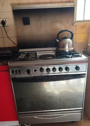 4 Burner Gas Cooker With Electric Cooker and Oven