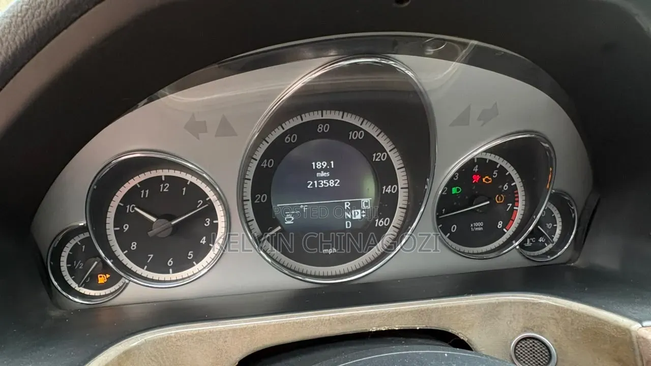 Mercedes-Benz E-Class 2011 Black