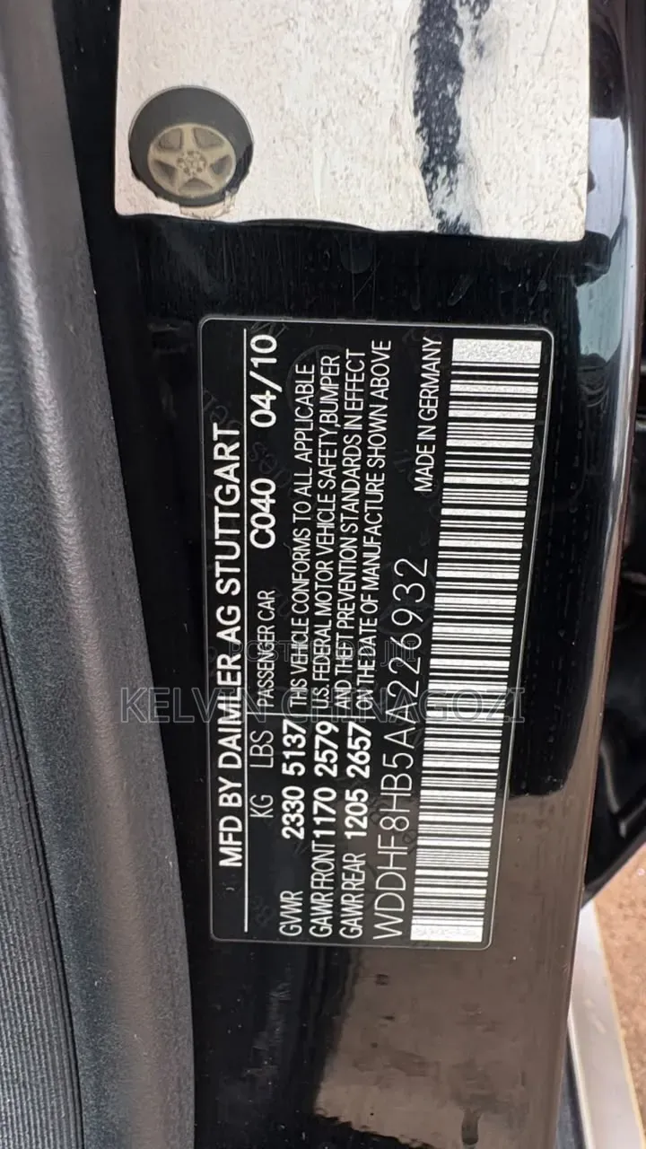 Mercedes-Benz E-Class 2011 Black