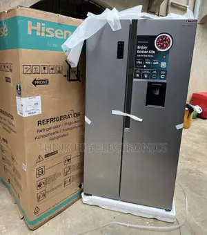 Brand New Hisense 519l Side-by-Side Refrigerator (Inverter)