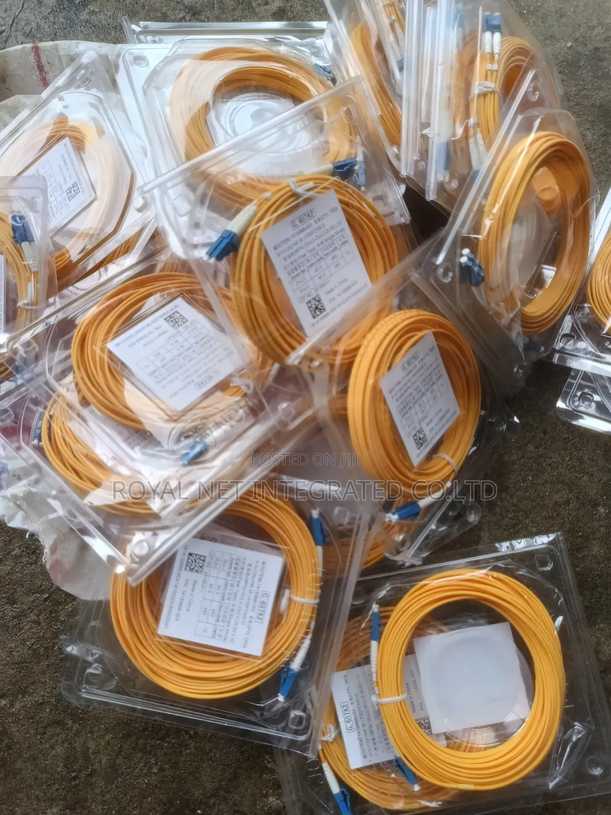 Fibre Duplex Patch Cord Lc-Lc Single Mode 10m