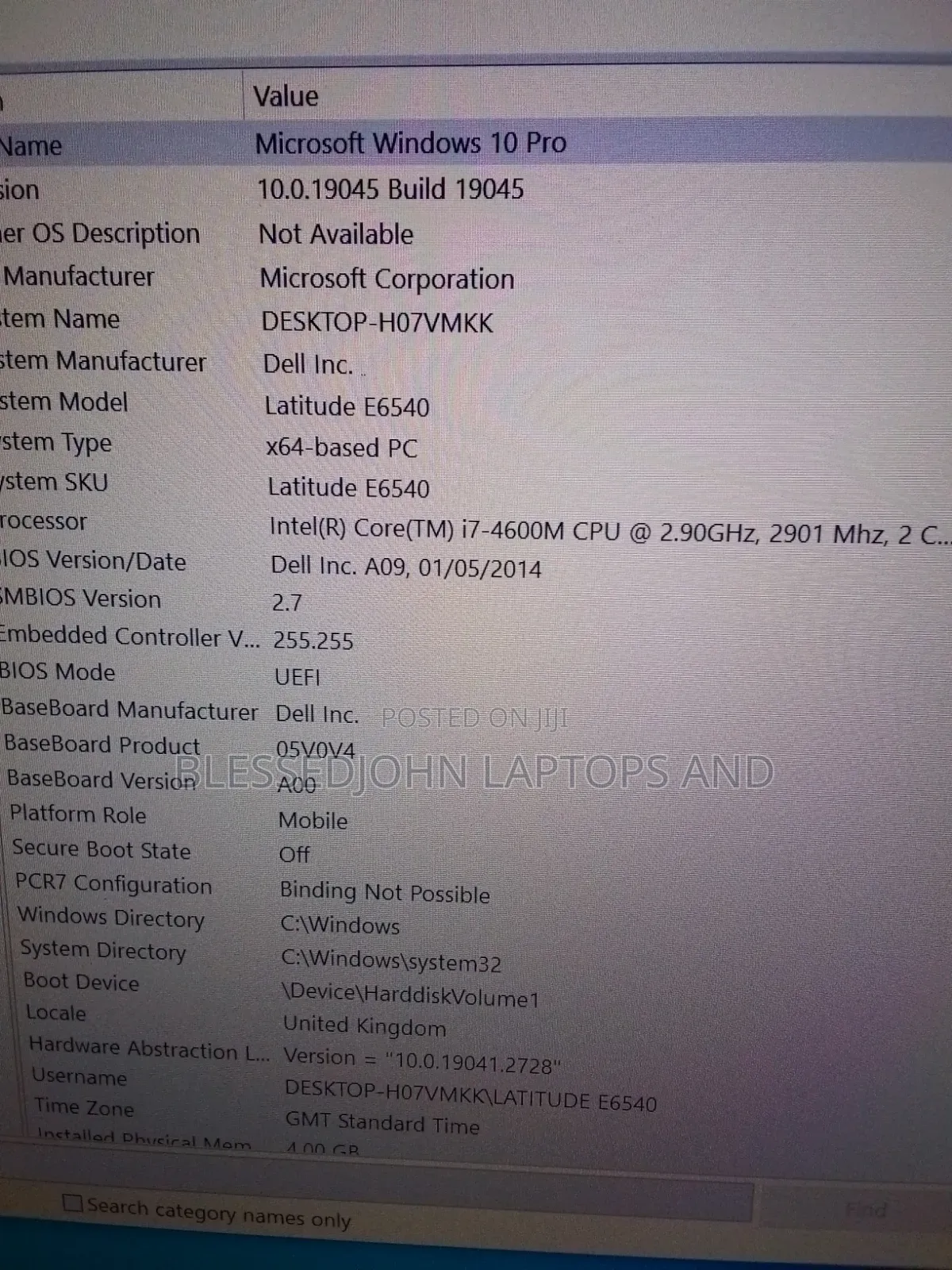 Laptop Dell Latitude E6540 8GB Intel Core i7 HDD 500GB