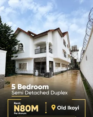 5bdrm Duplex in Old Ikoyi for rent