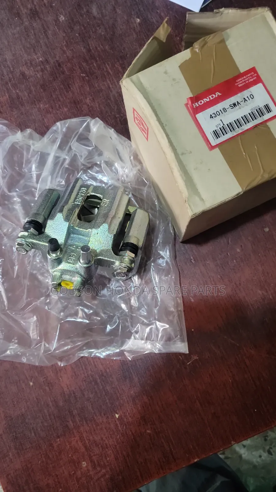 Back Caliper 2007 Honda CRV