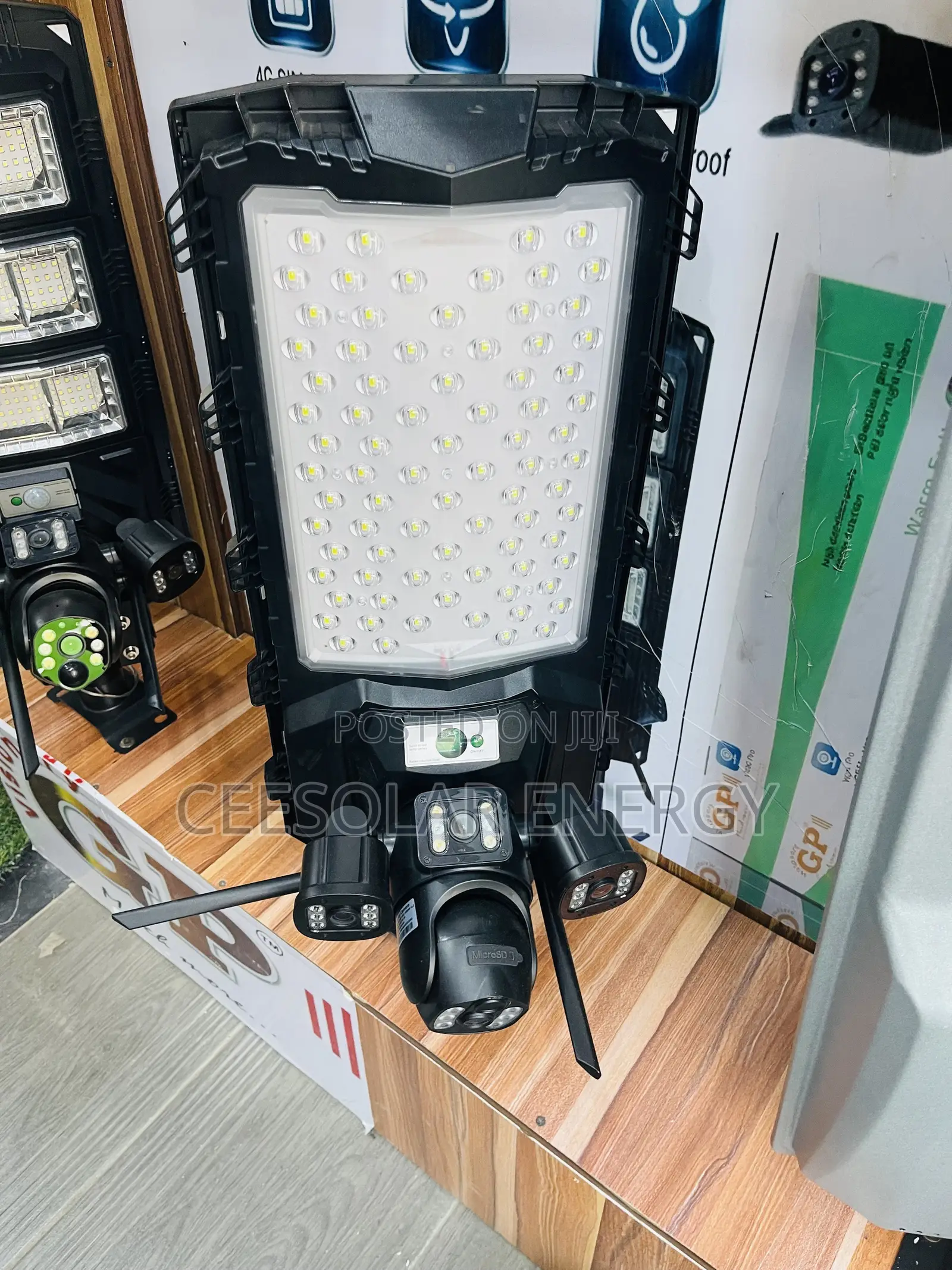Solar Street Lights and Cameras