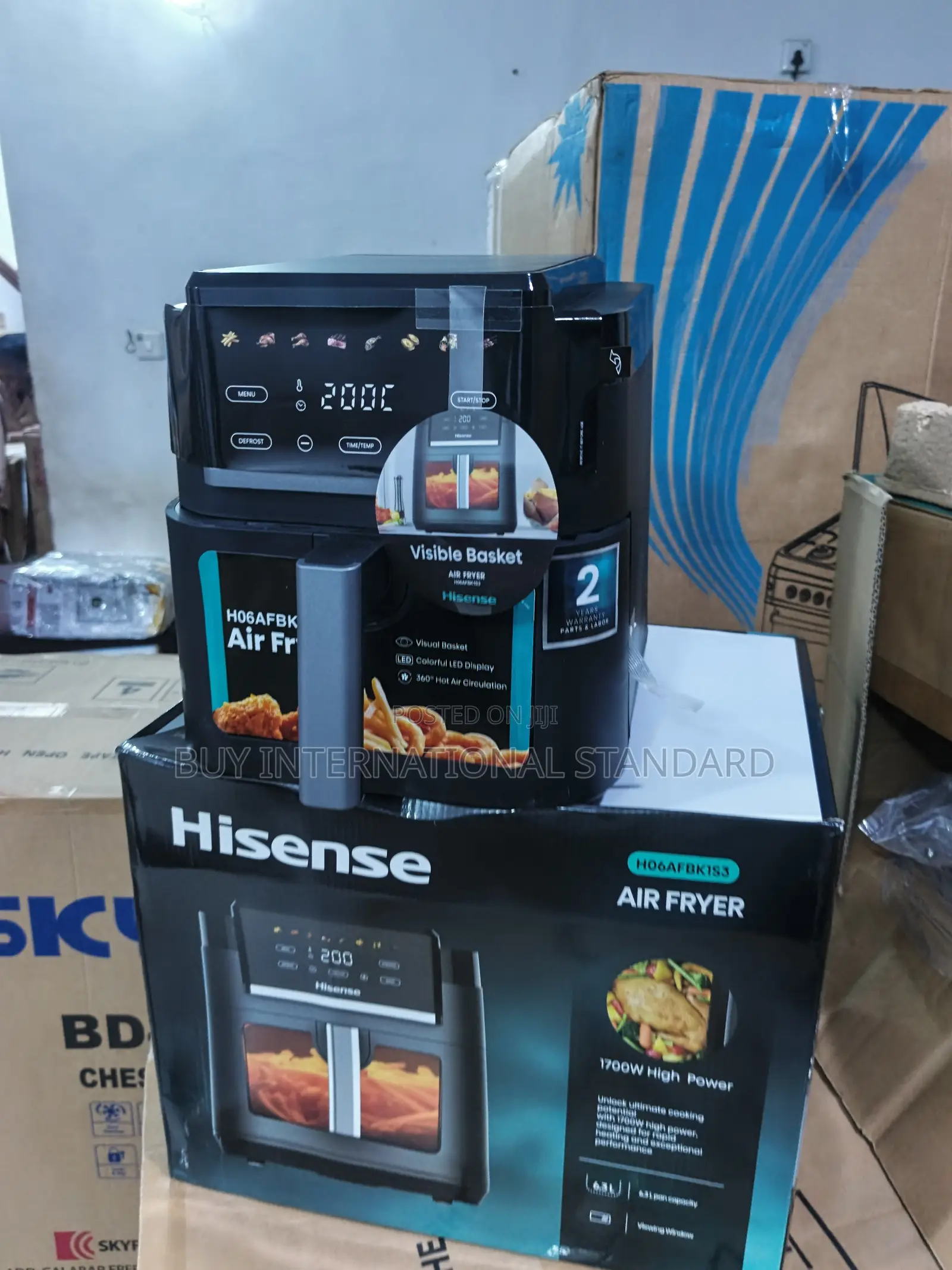 Hisense 6.3L H06AFBKLS3 Compact Home Cooking Unit