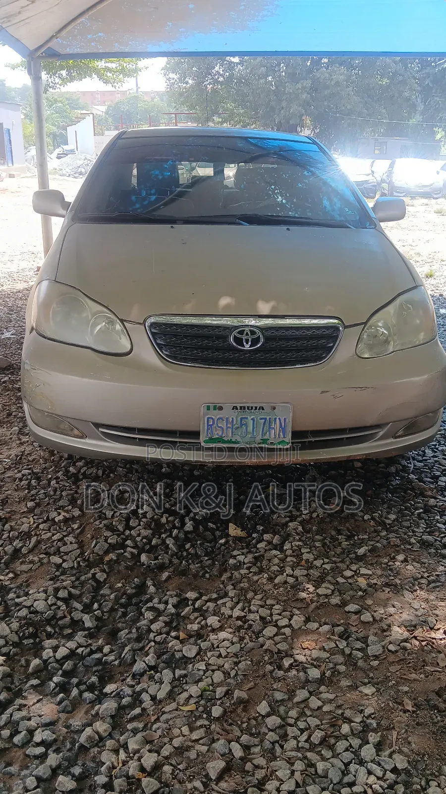 Toyota Corolla 2007 Gold