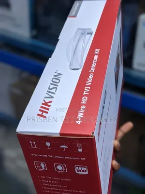 Hikvision 4-Wire HD TVI Video Intercom Kit