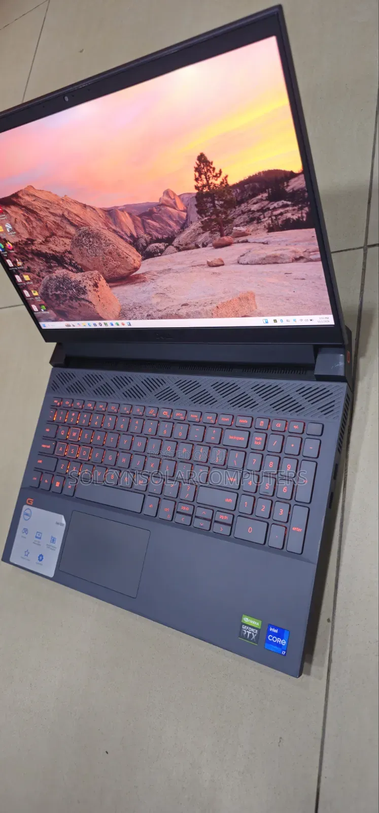 Laptop Dell G15 5520 16GB Intel Core i7 SSD 1T