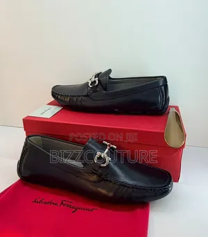 Original Salvatore Ferragamo Men’s Driver's 100%authentic Guaranteed