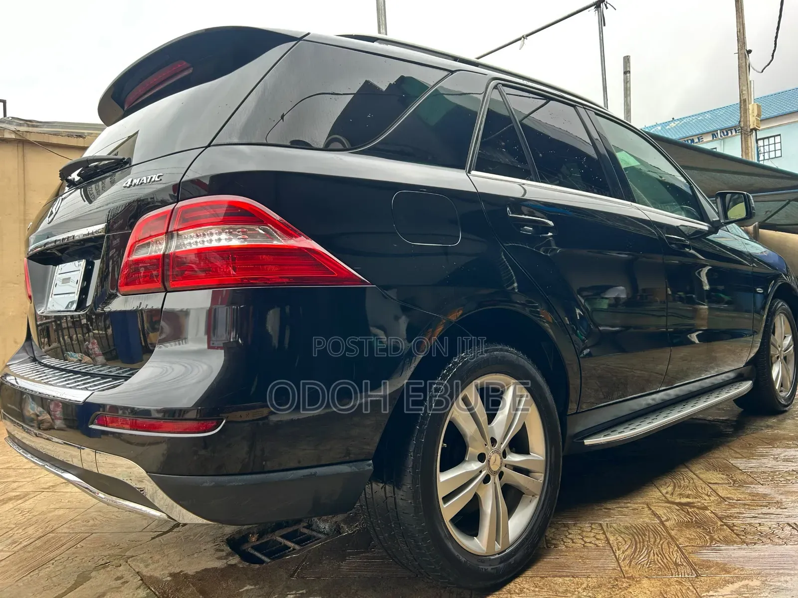 Mercedes-Benz M Class 2012 Black