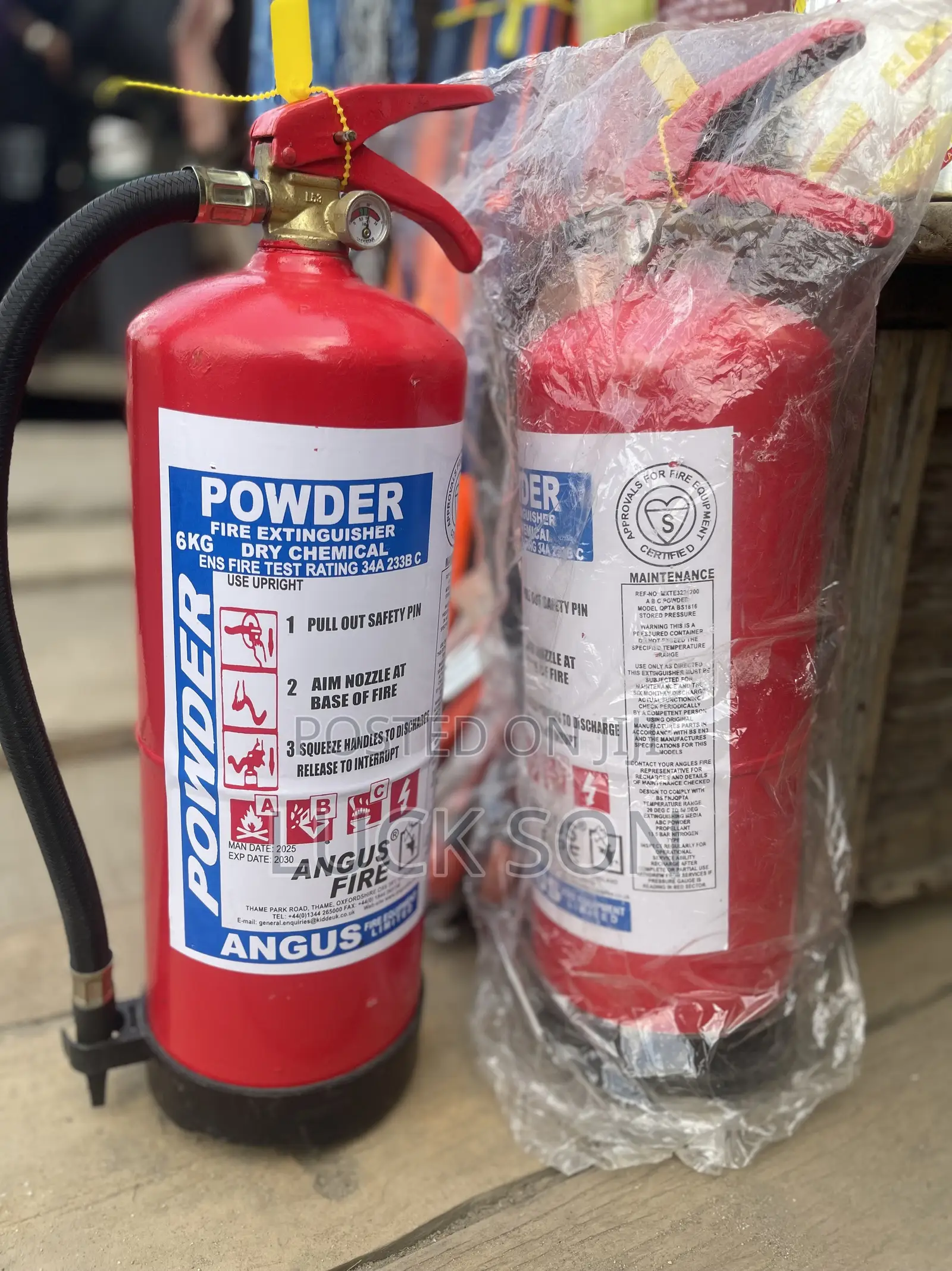 6kg Fire Extinguisher