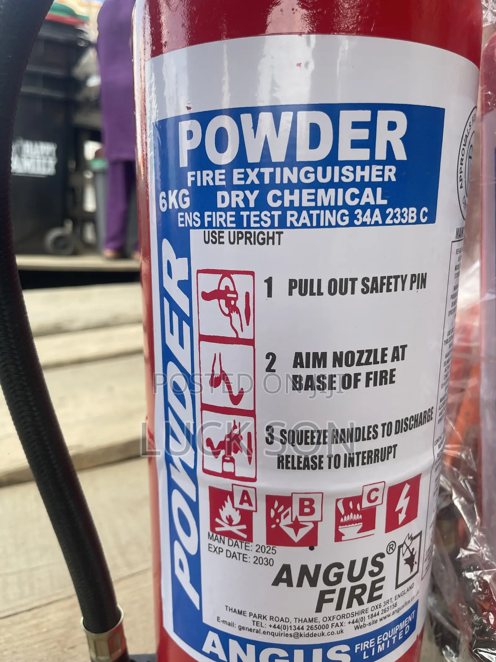 6kg Fire Extinguisher