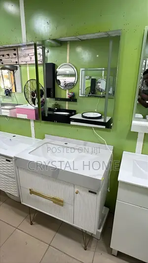 80x50 Marble Top Cabinet Basin