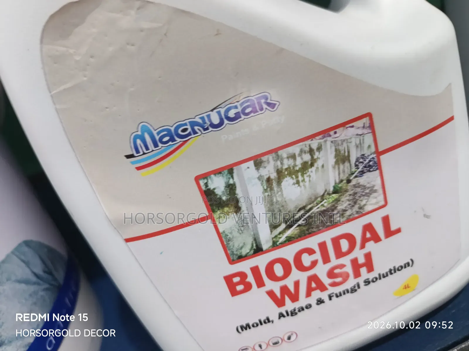 Biocidal Wash/ Algae/ Fungus