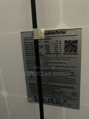 Canadian Solar Panel 300w Available