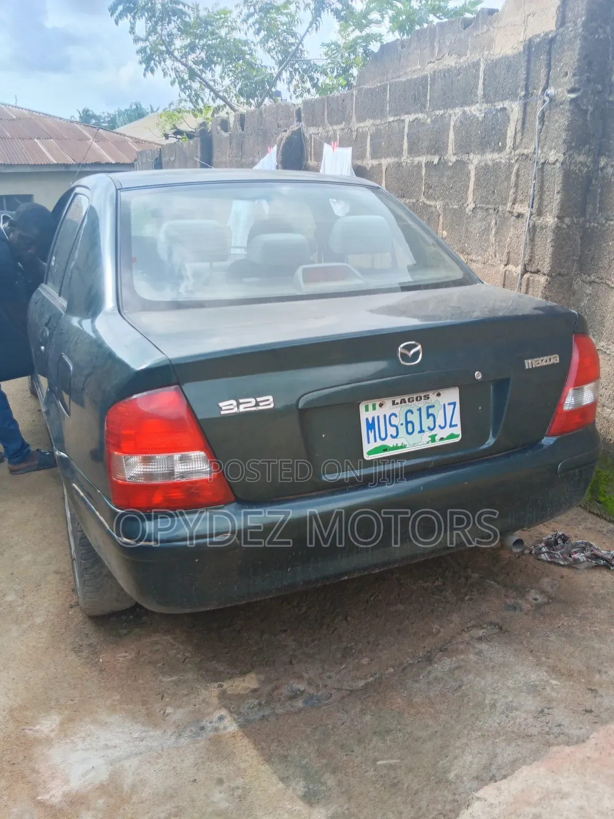 Mazda 323 2004 Green