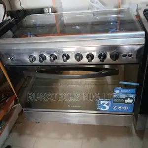 Ariston 60x90 6-Burner Gas Cooker – Large Gas Cooker for Home