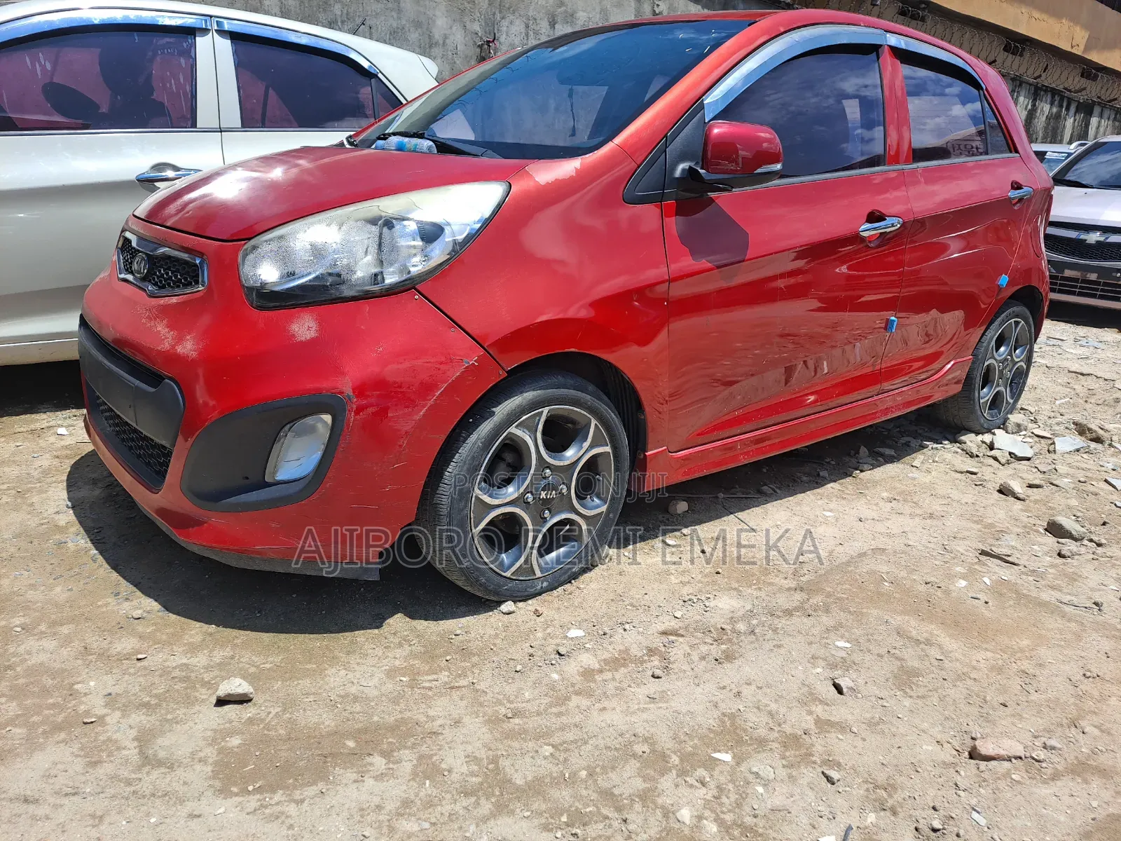 Kia Morning 2011 Red