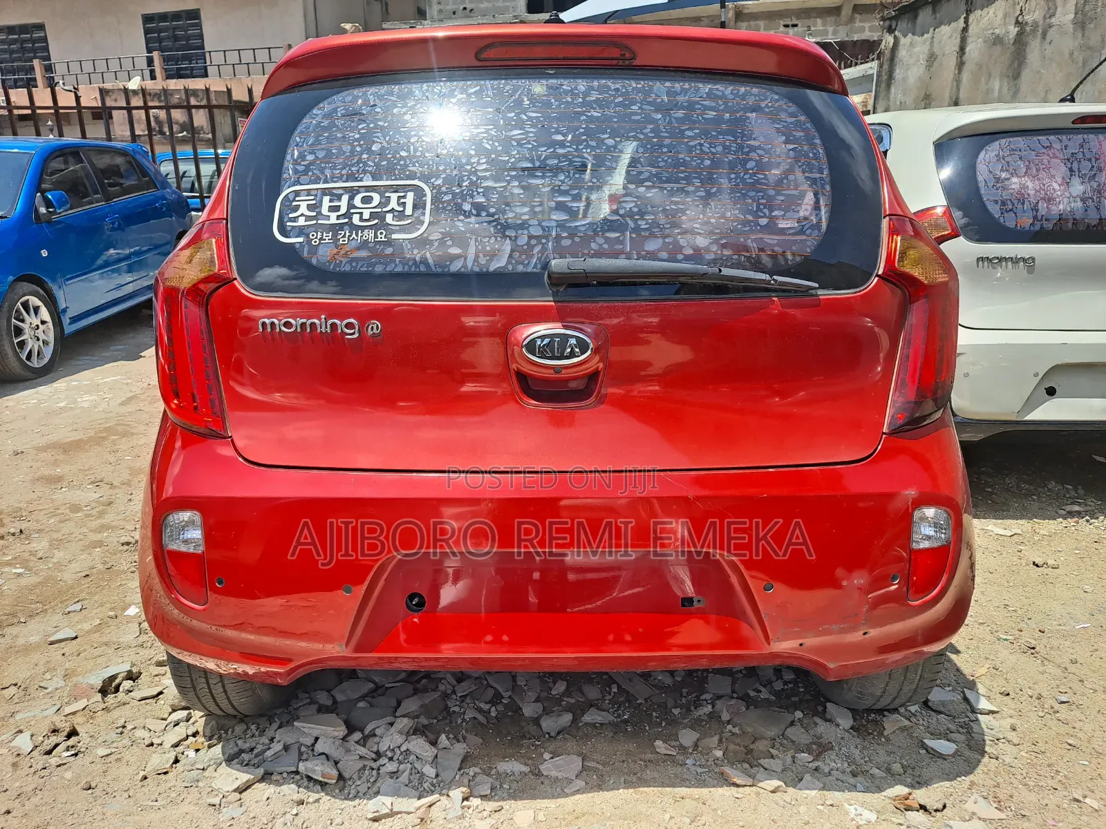 Kia Morning 2011 Red