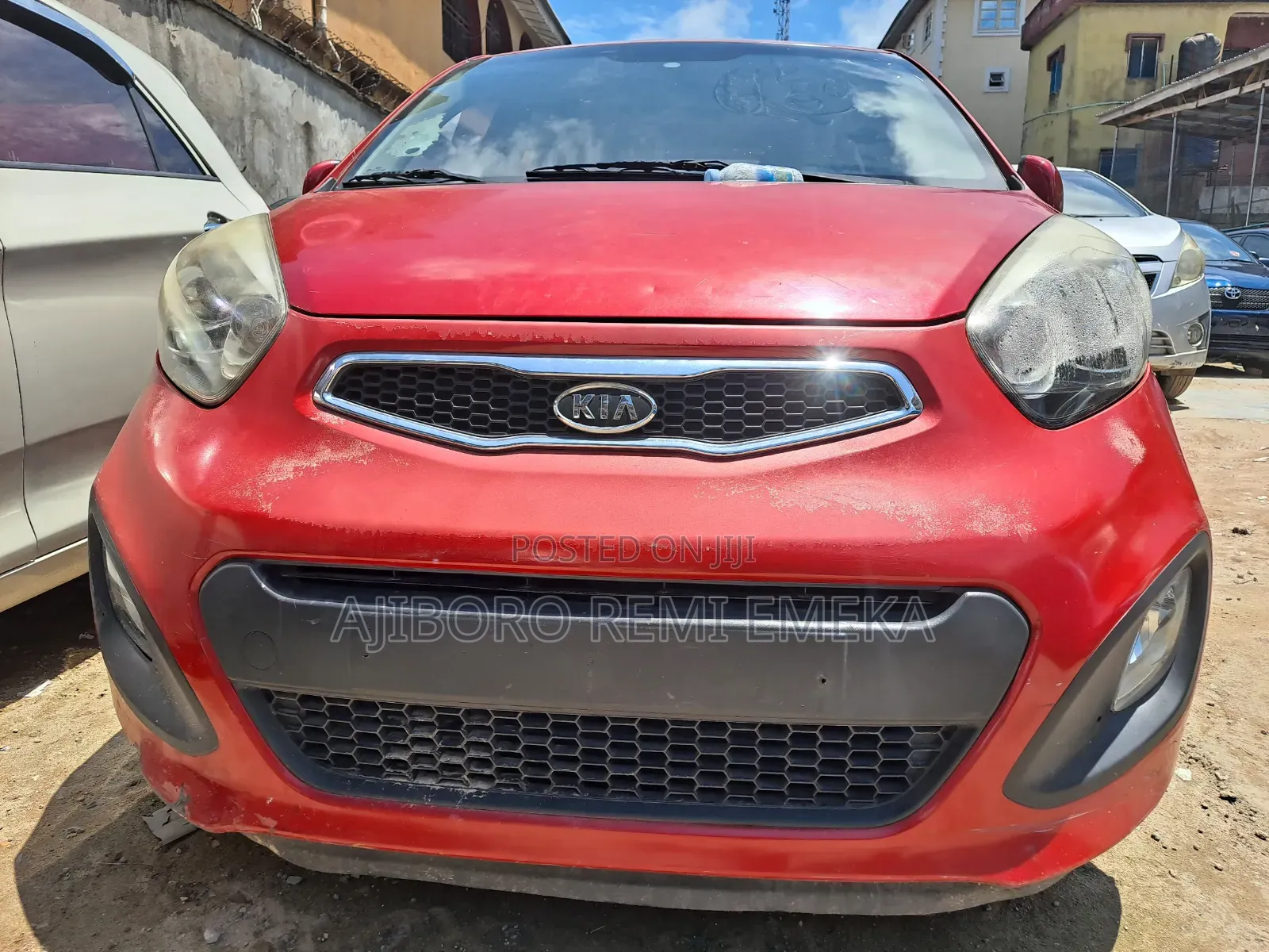 Kia Morning 2011 Red
