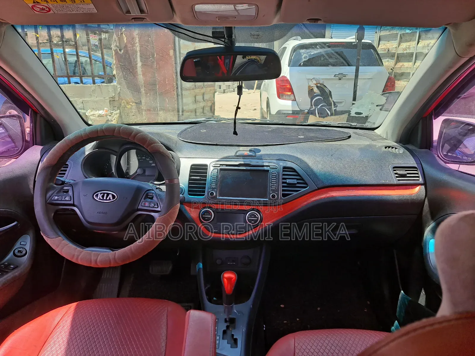 Kia Morning 2011 Red