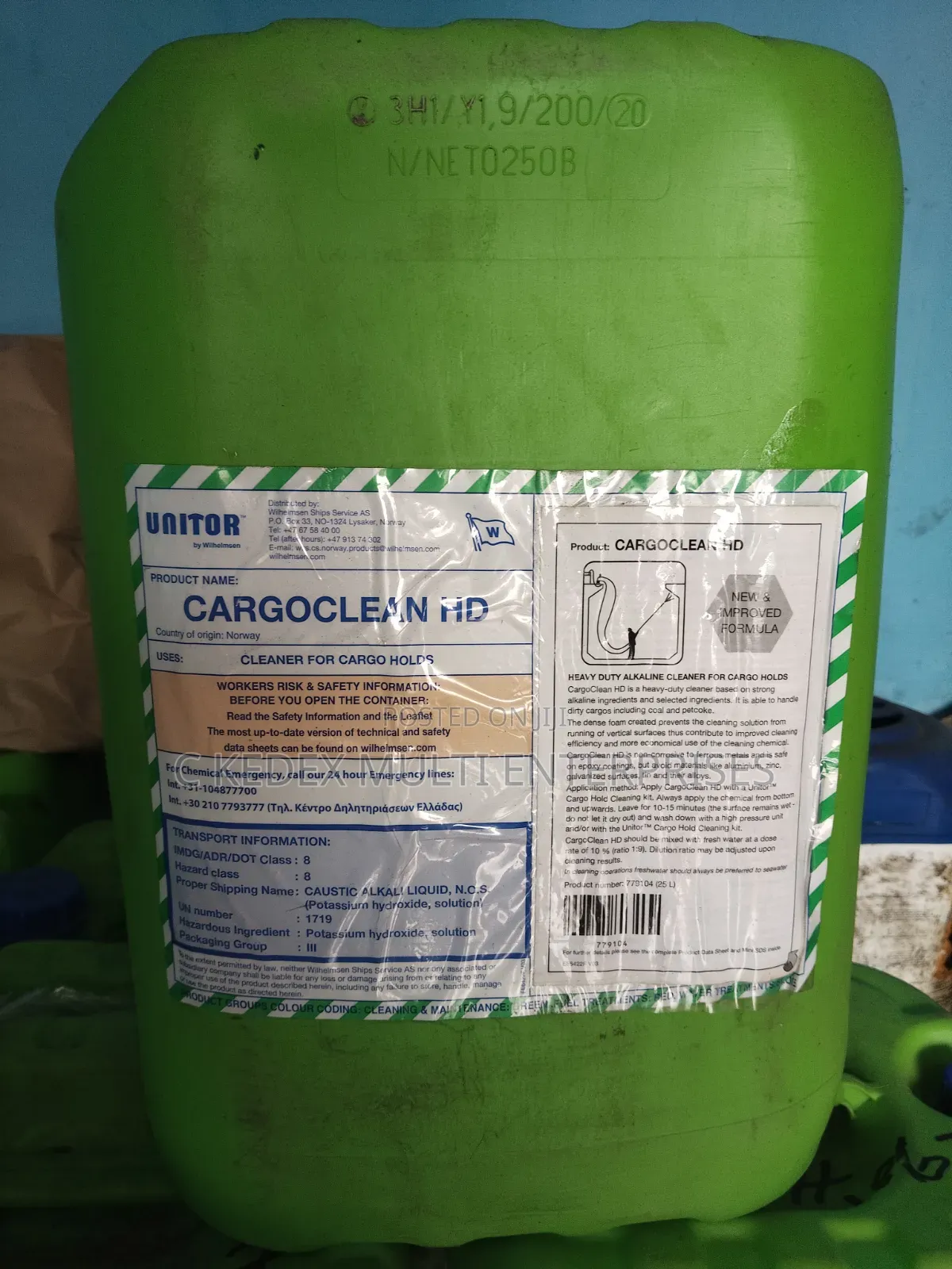 Unitor Cargoclean Hd