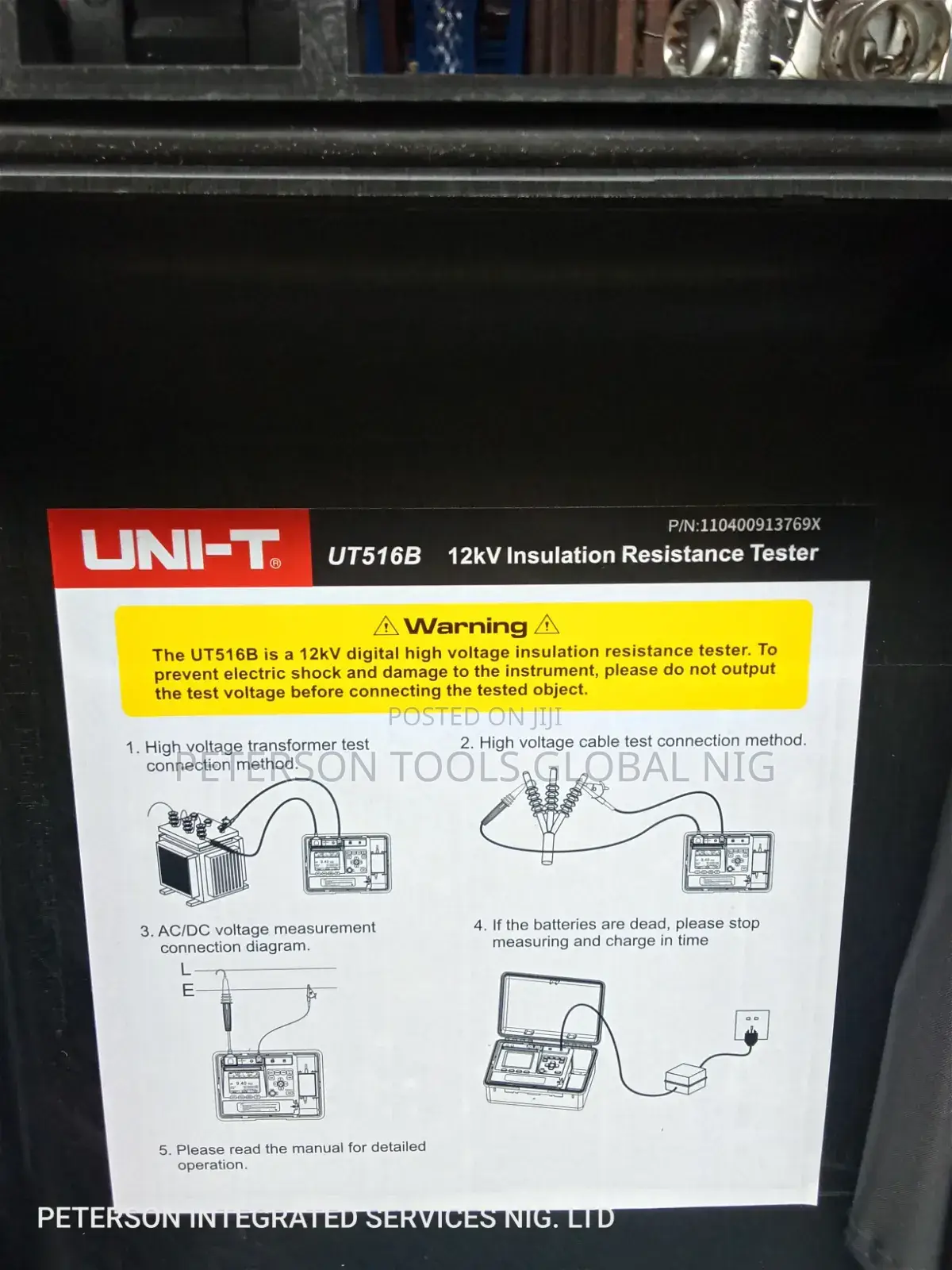 UT516B 12kv Insulation Resistance Tester