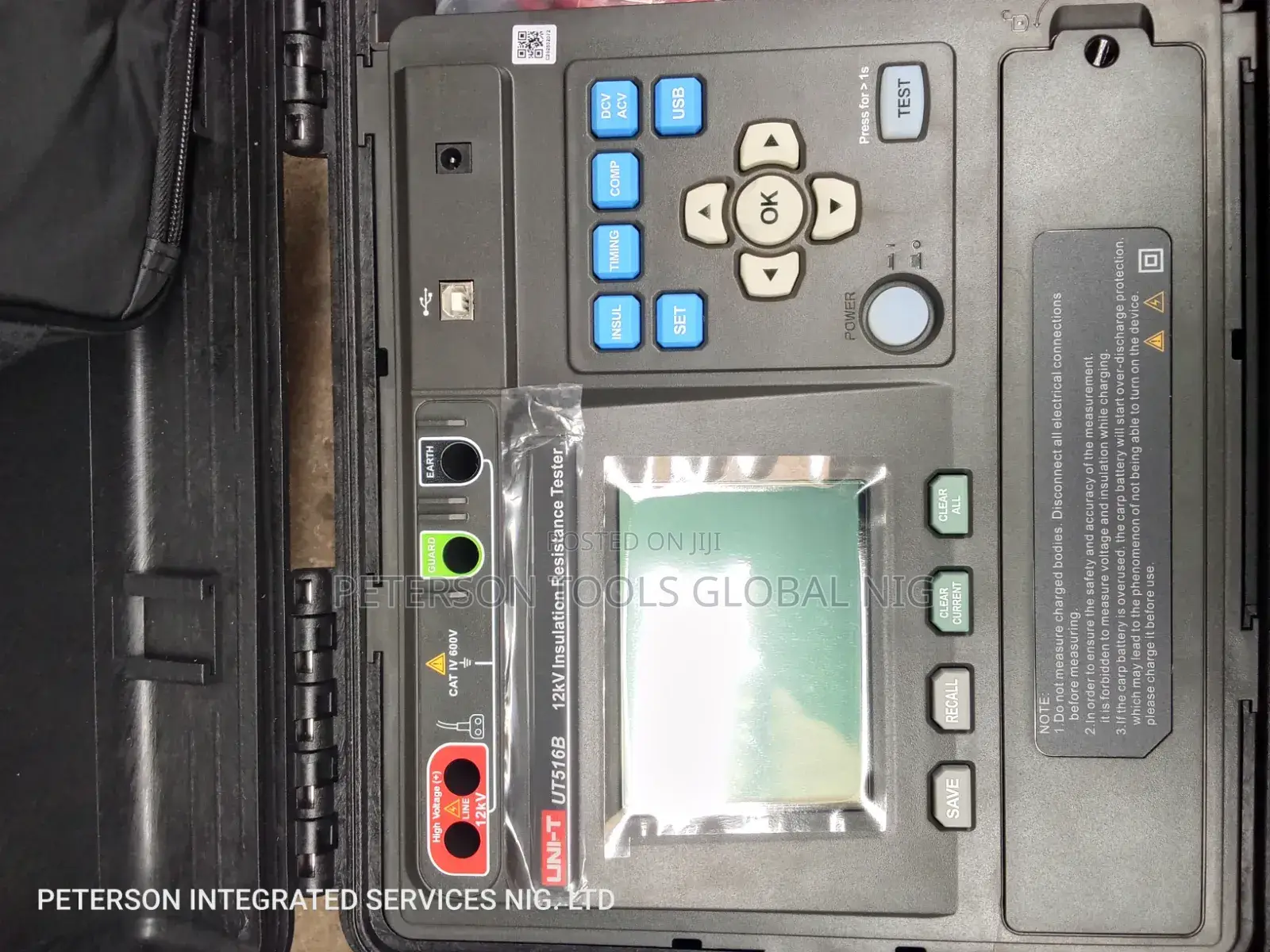 UT516B 12kv Insulation Resistance Tester