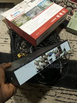 Complete CCTV Camera Four Channel