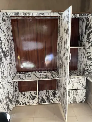 3 Doors, Shelves and Drawers Measuring 6by6 Wardrobe in Ayobo