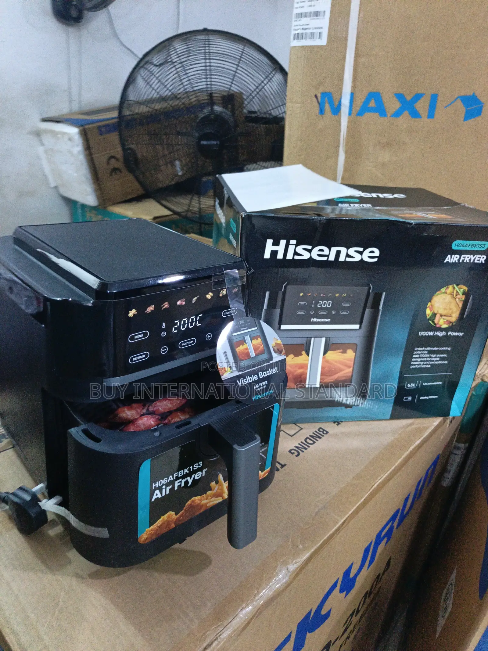 Hisense H06AFBKLS3 6.3L Practical Kitchen Appliance