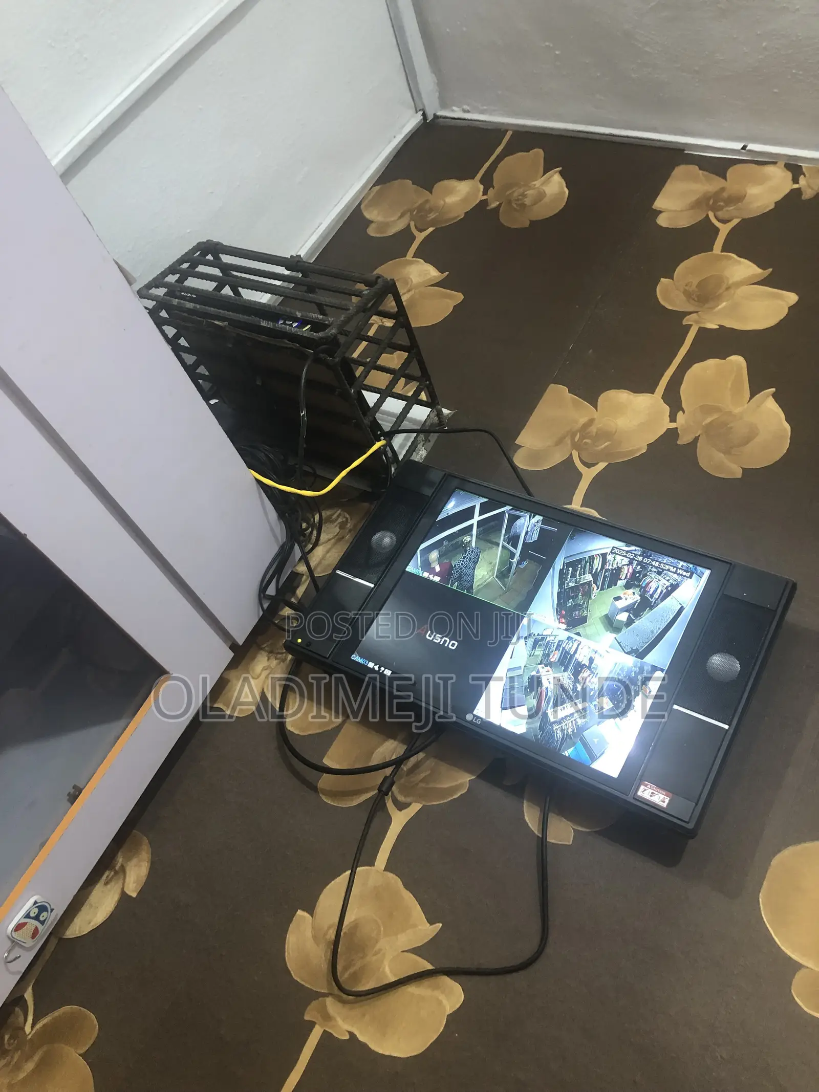 Complete CCTV Camera Four Channel