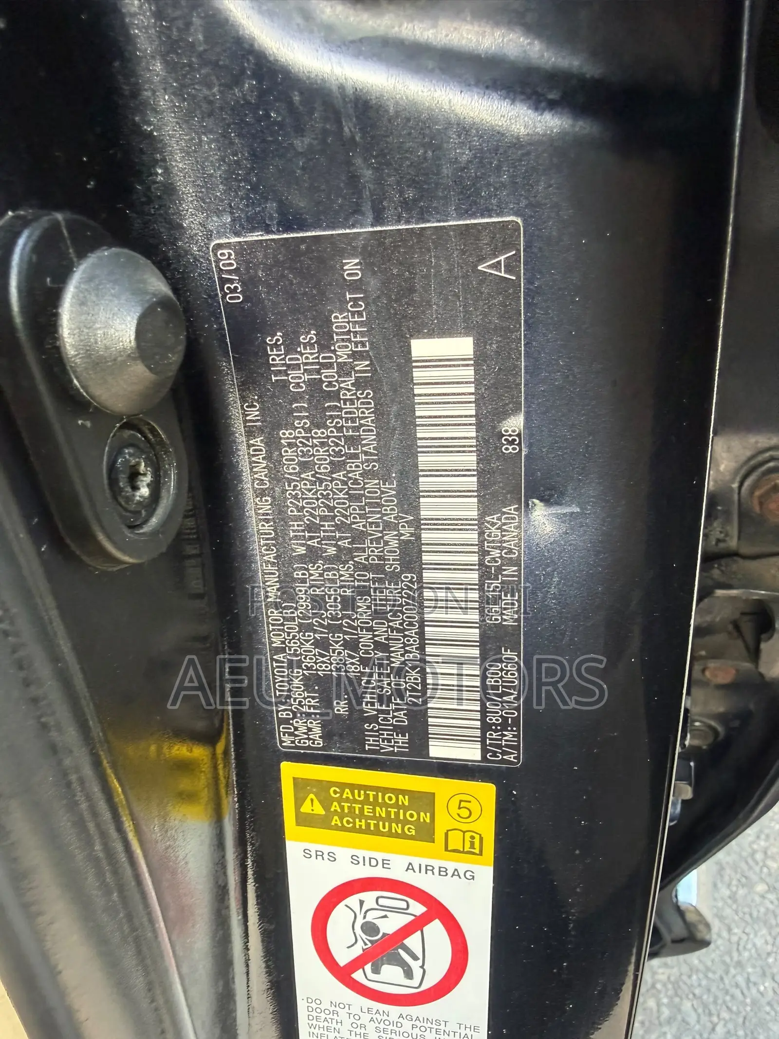 Lexus RX 2010 Black
