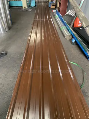 0.55mm Nut Brown Aluminum Long Span Roofing Sheet