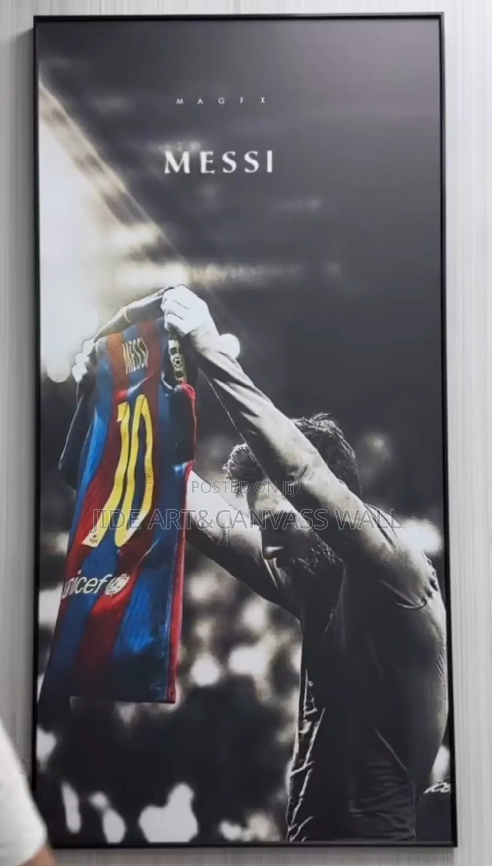 Messi’s Acrylic Wall Art Interior Decor