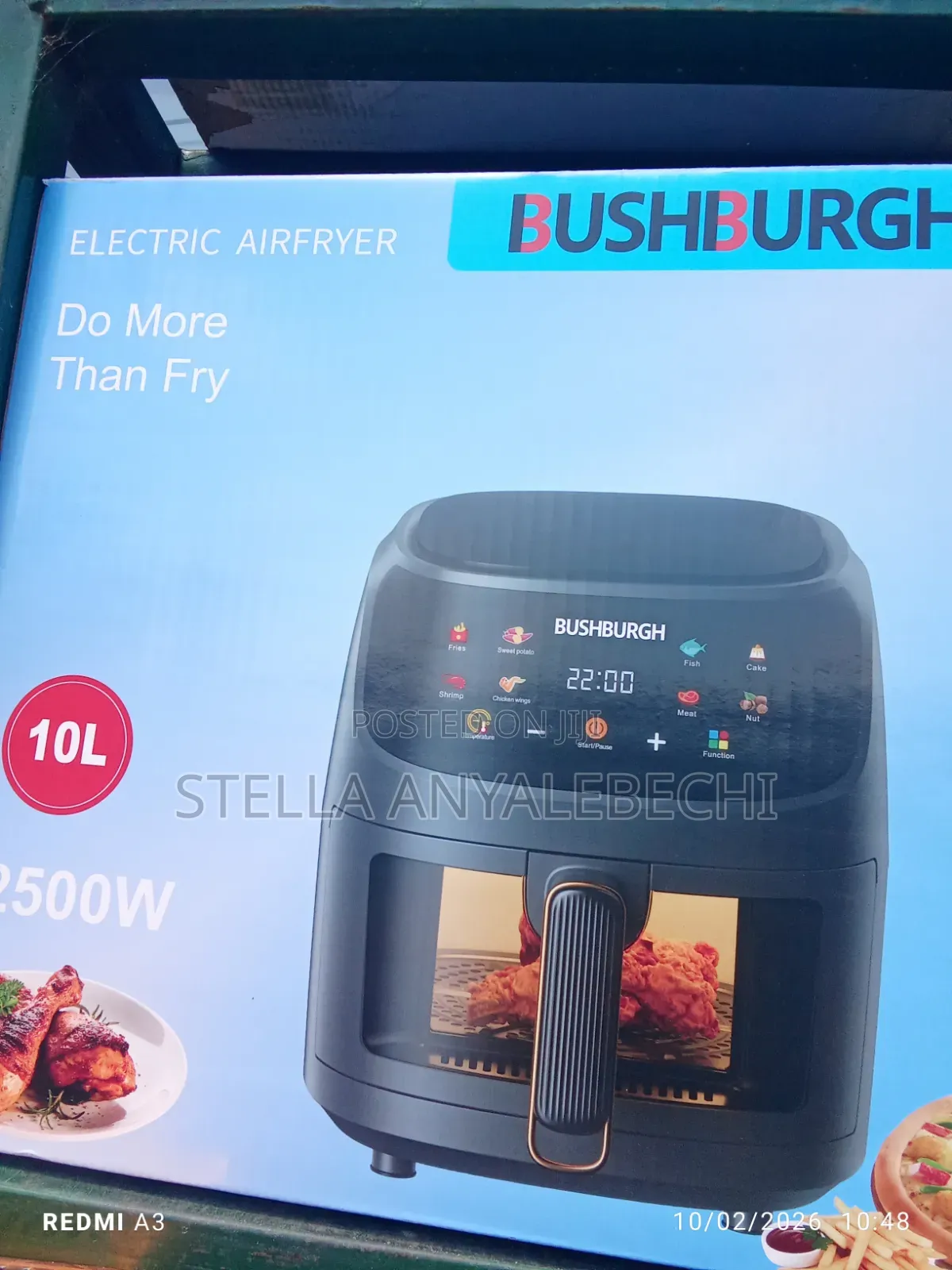 Quality Extra Large Deep Air Fryer ( 12L)