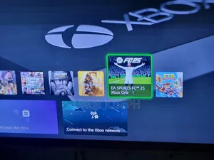 Box One Console With Games and One Wired Controller