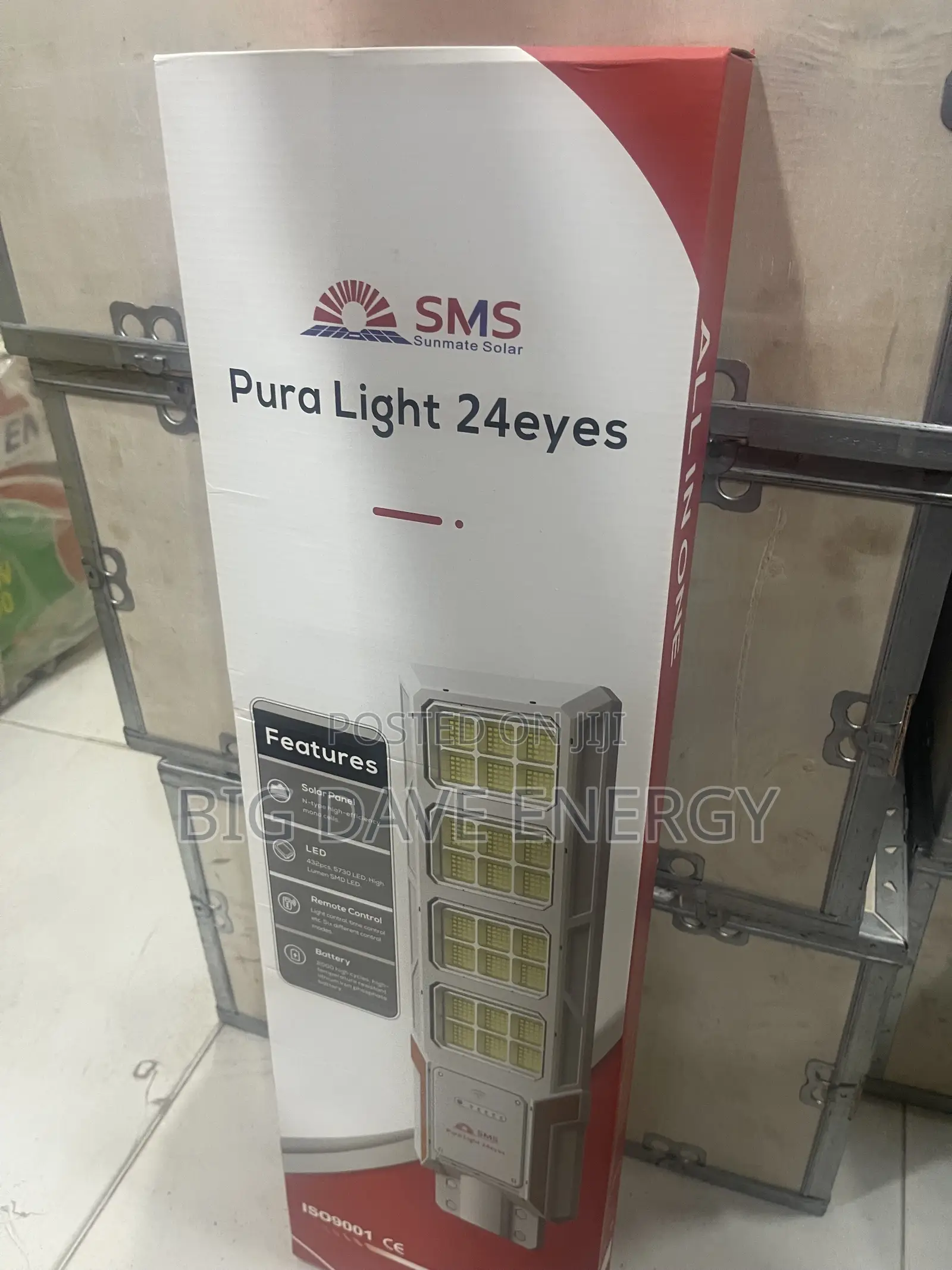 SMS Solar Street Light