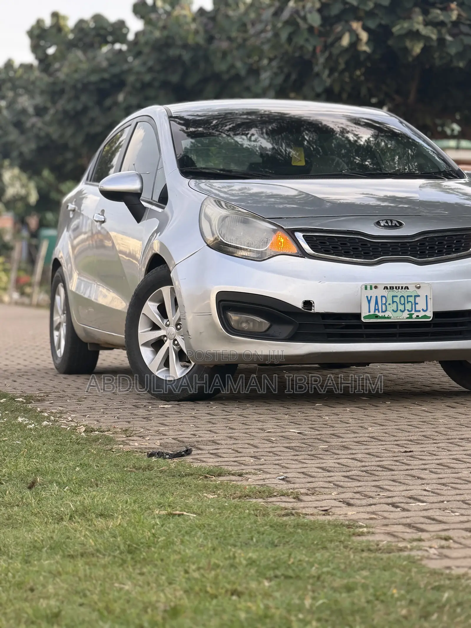 Kia Rio 2013 Silver