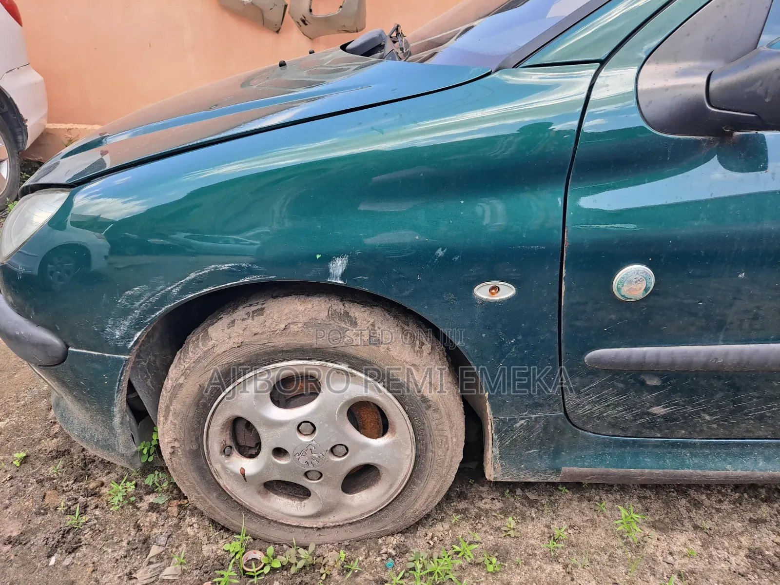 Peugeot 206 CC 2004 Green