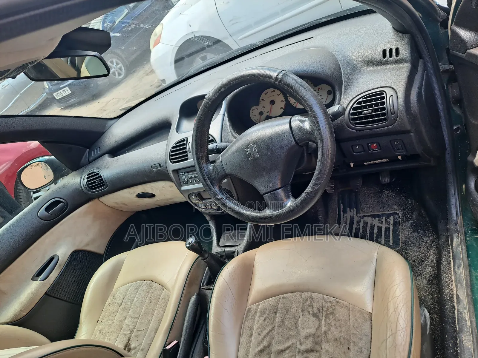 Peugeot 206 CC 2004 Green