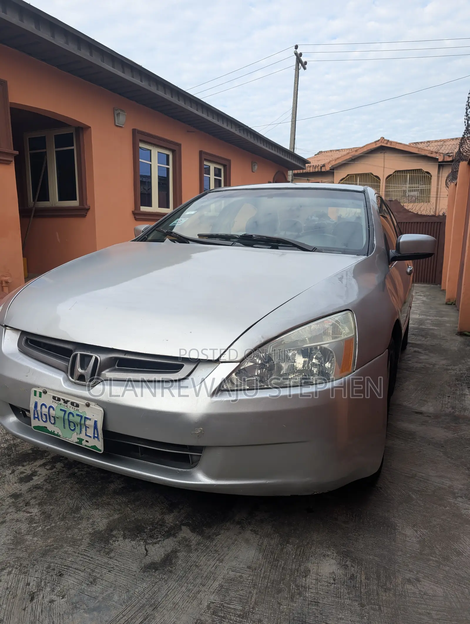 Honda Accord Automatic 2005 Silver