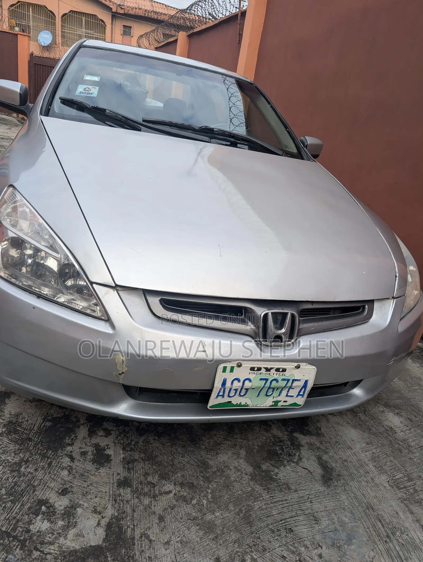 Honda Accord Automatic 2005 Silver