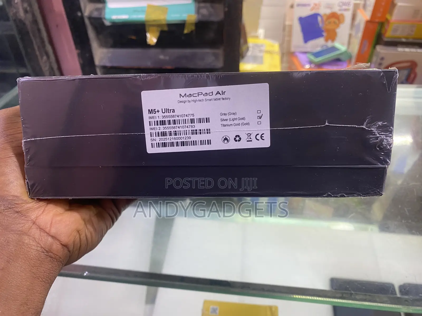 New MacPad Air M5+ Ultra 1 TB Gray