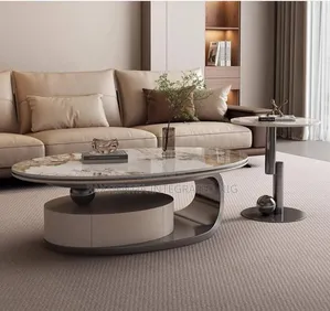 Marble Centre Table With Side Table