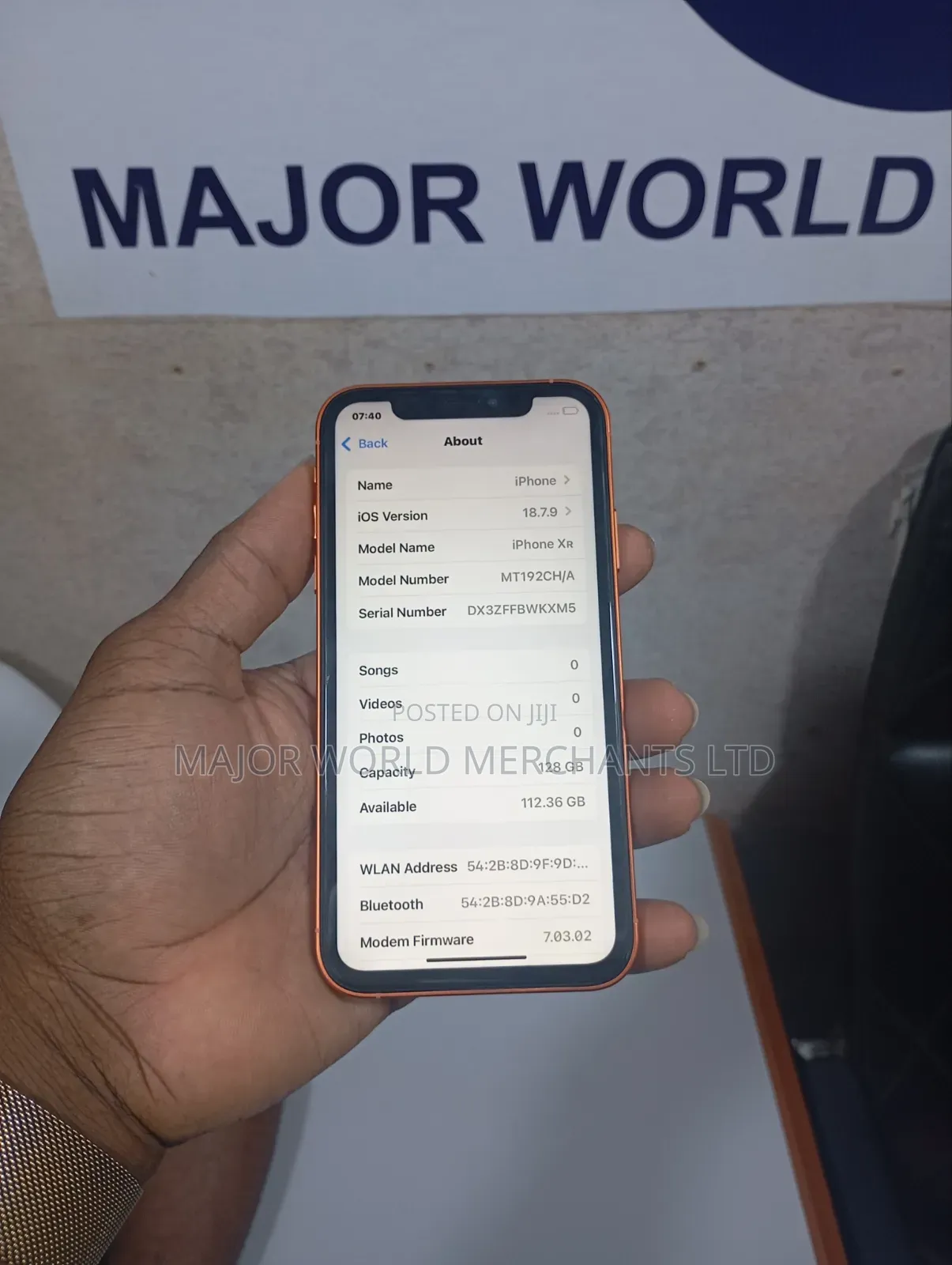 Apple iPhone XR 128 GB Orange