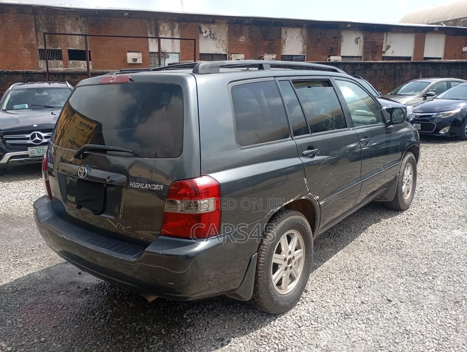 Toyota Highlander 2005 Gray